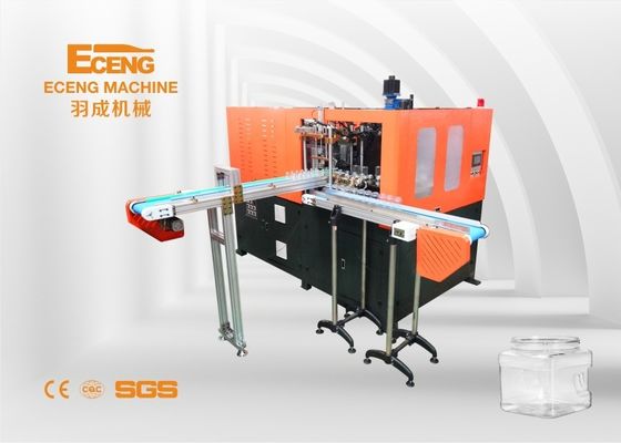 48kw 자동 애완 동물 단지 중공 성형 기계 병 입 150mm