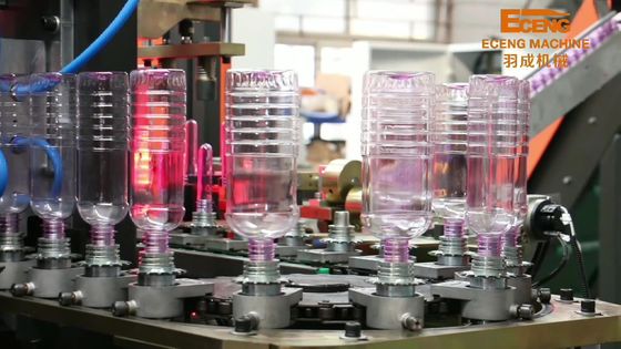 MAC 물병 애완 동물 병 부는 기계 2500KG DELTA PLC 통제