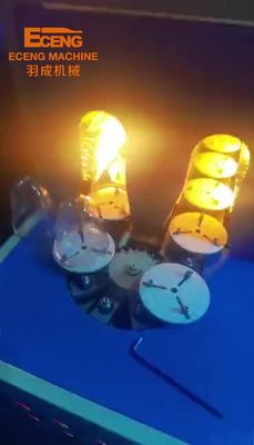 16KW 반 자동 병 부는 기계 200ml 500ml 1 리터 중공 성형